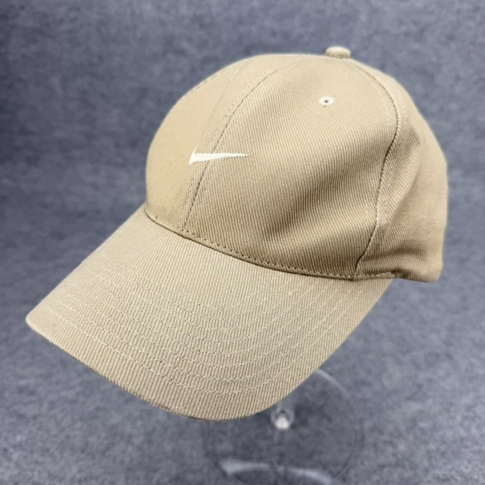 Nike Golf Dri-FIT Baseball Cap Khaki Beige Legacy91 Adjustable Hat - Picture 6 of 14
